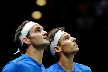 Roger Federer a Rafael Nadal