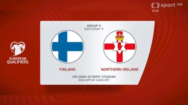 Sestřih utkání Finsko – Severní Irsko