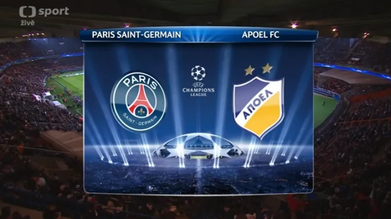 Sestřih utkání PSG - APOEL