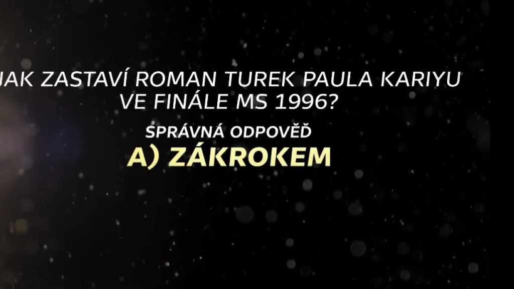 HOKEJOVÝ KVÍZ 26. 4. - SPRÁVNÁ ODPOVĚĎ