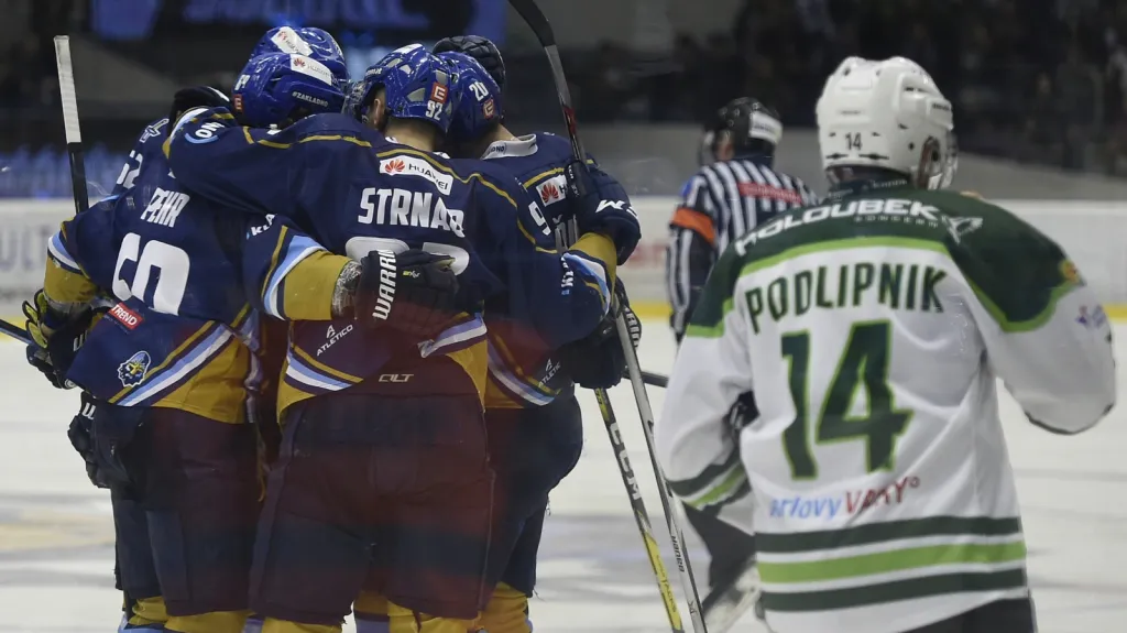 Radost hokejistů Kladna