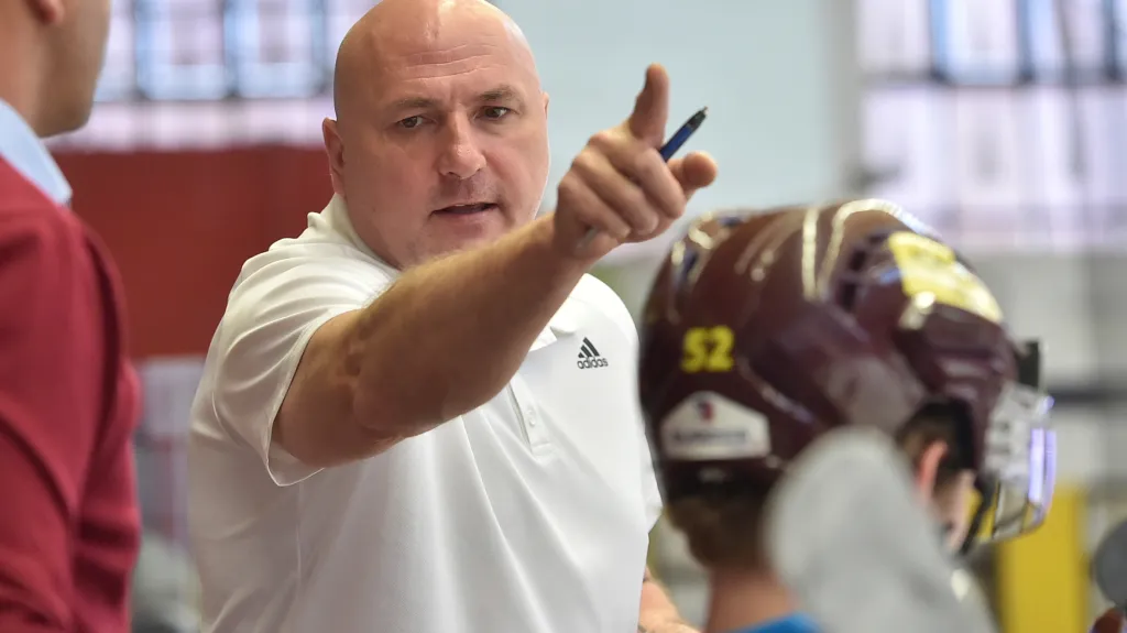 Jihlavský trenér Petr Vlk