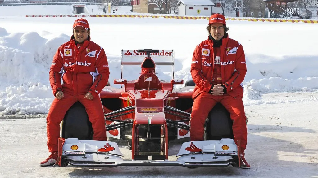 Felipe Massa a Fernando Alonso