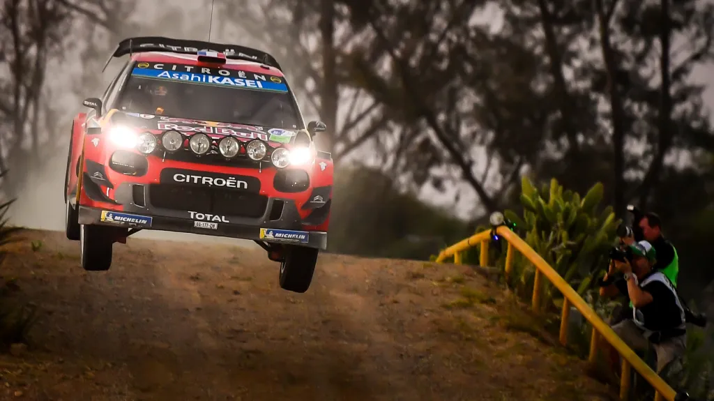 Sébastien Ogier na Mexické rallye