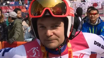 Hetmer si na paralympiádě dojel pro šesté místo ve sjezdu