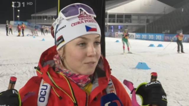 České biatlonistky se na MS chystají na sprint