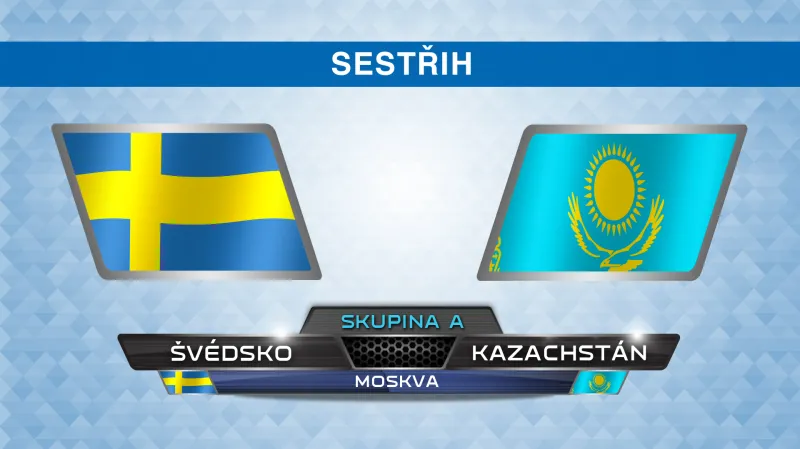 Sestřih utkání Švédsko - Kazachstán