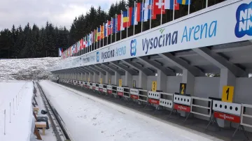 Pohled na střelnici...