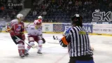 Gól v utkání Pardubice - Třinec: Rákos - 0:1 (5. min.)