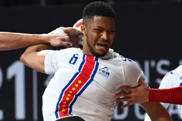 Kapverdský házenkář Leandro Semedo