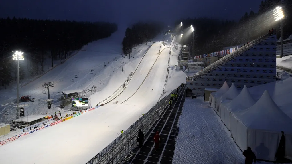 Skokanský můstek na Ještědu