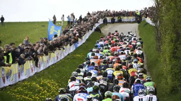 Jedno ze stoupání na Amstel Gold Race