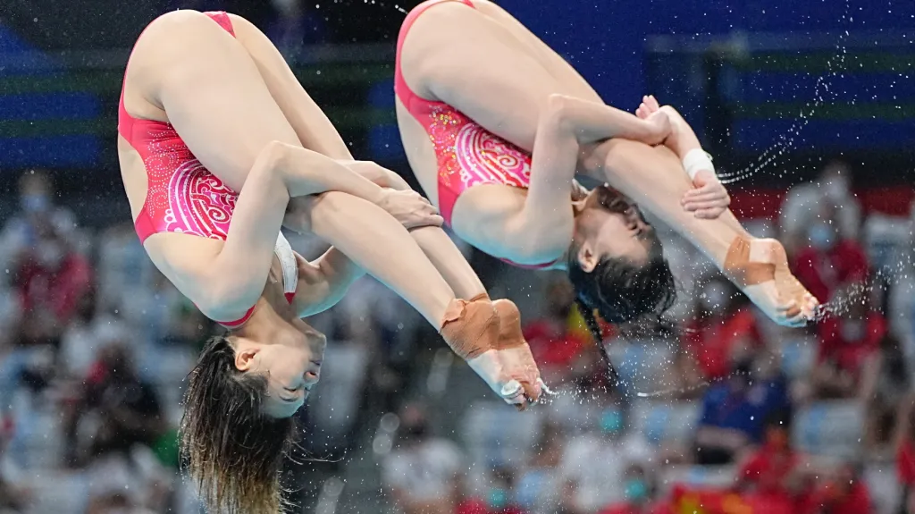 Precizní dvojice Š' Tching-mao, Wang Chan.