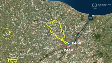 Představení 5. etapy Tour de France