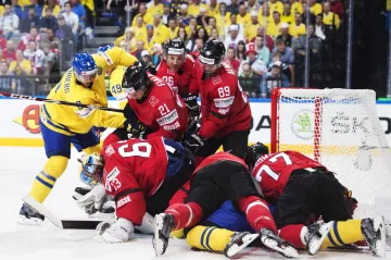 Utkání Švédsko - Švýcarsko