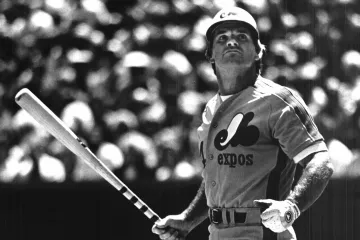 Peter Rose v dresu Montrealu v 80. letech