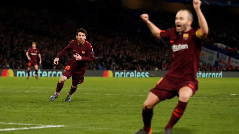 Sestřih utkání Chelsea – Barcelona