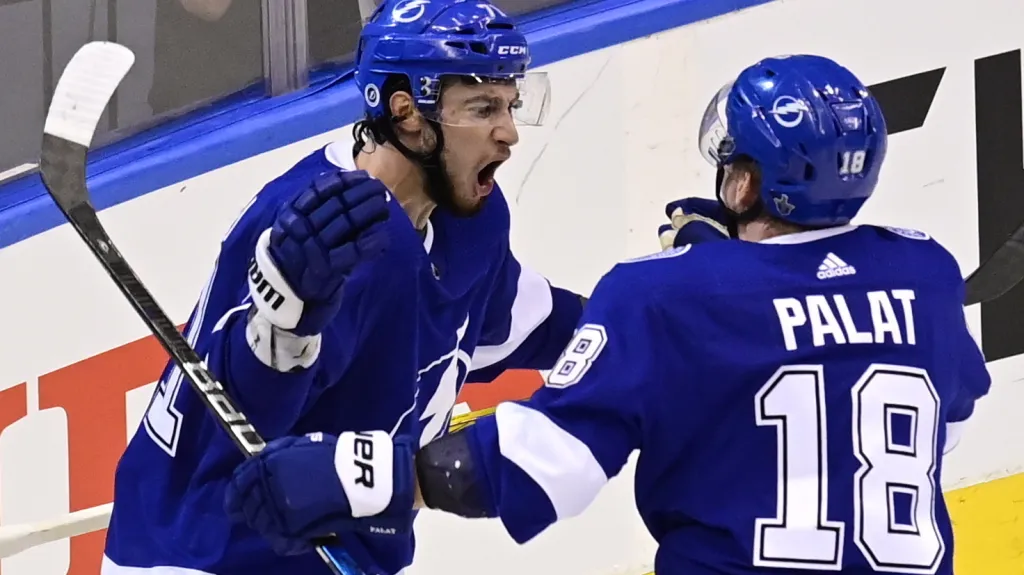 Radost hokejistů Tampy