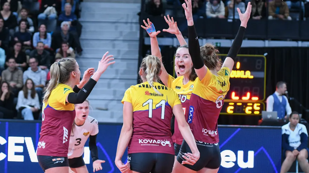 Volejbalistky Dukly Liberec