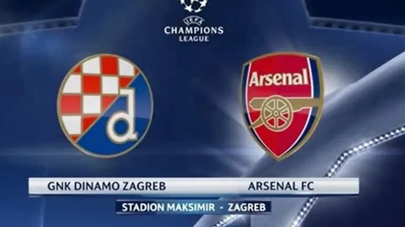 Sestřih utkání GNK Dinamo Záhřeb - FC Arsenal