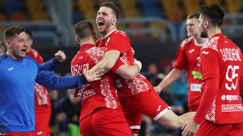 Poslední minuta utkání Švédsko - Bělorusko