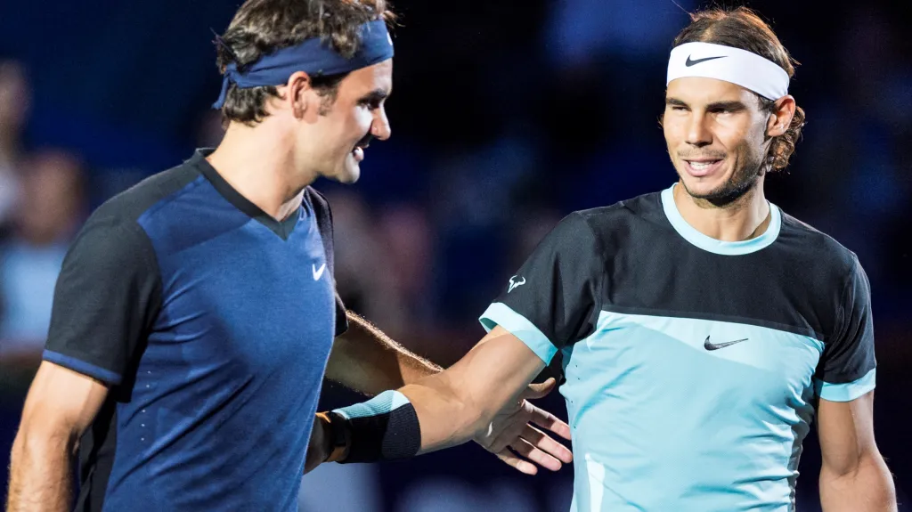 Roger Federer s Rafaelem Nadalem