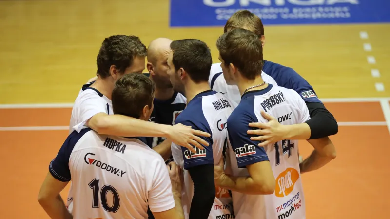 Volejbalisté Ostravy porazili Zlín 3:1
