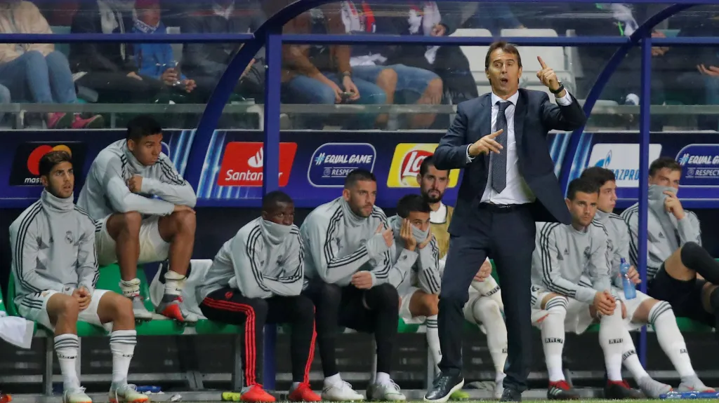 Trenér Realu Madrid Julen Lopetegui 