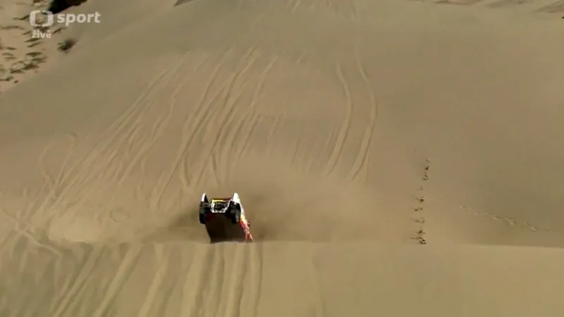 Prokop na Dakaru tvrdě dopadl a pochroumal si zápěstí