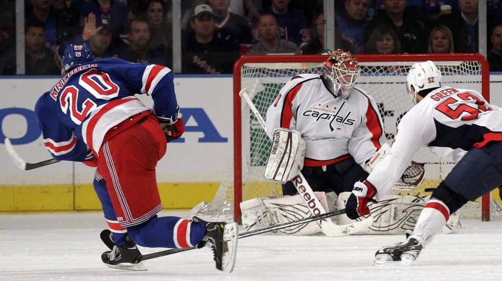 Utkání NY Rangers - Washington