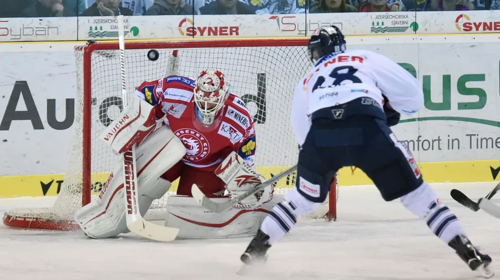 Utkání Liberec - Třinec