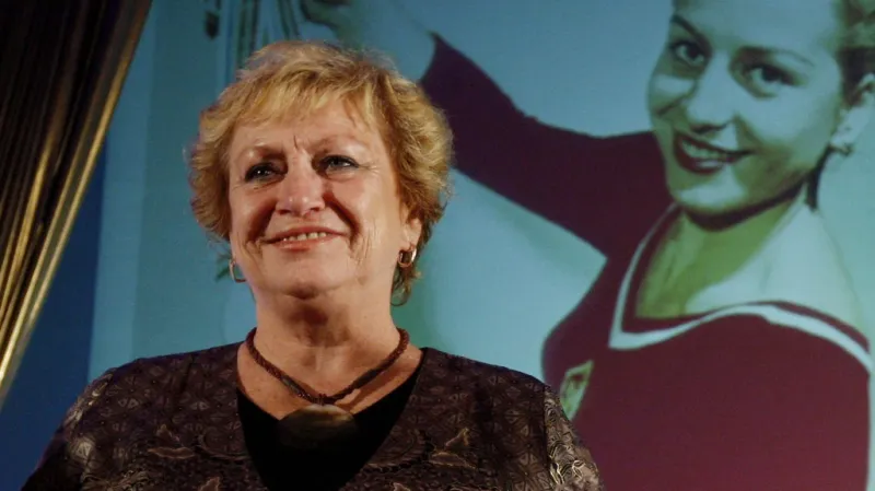 Zemřela legendární gymnastka Věra Čáslavská