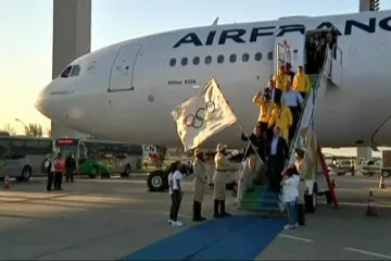 Vlajka dorazila do Brazílie