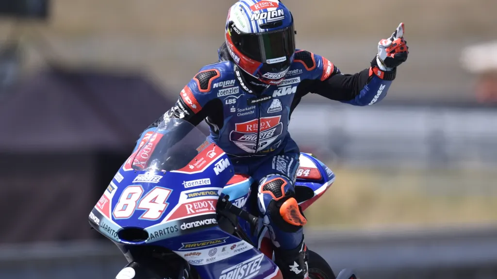 Jakub Kornfeil po vítězné kvalifikaci v Brně