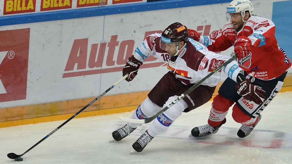 Utkání Sparta - Pardubice