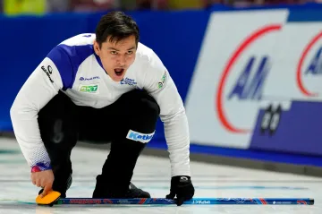 Skip českého týmu Lukáš Klíma