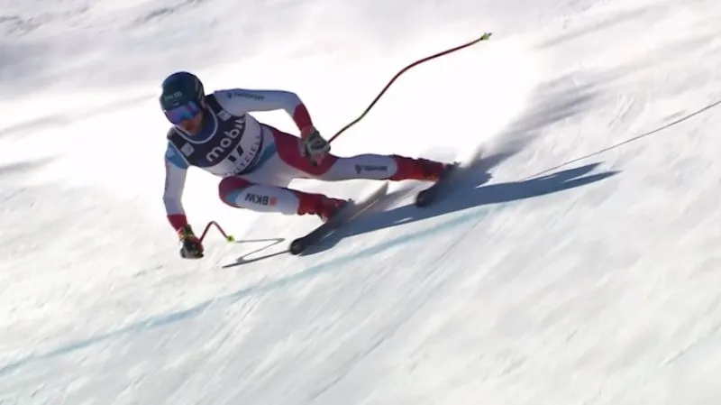 Hintermannova vítězná jízda v Kvitfjellu