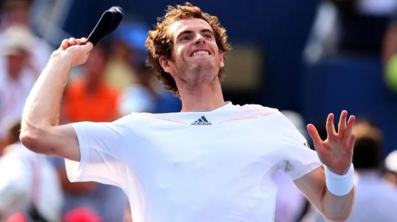 Andy Murray slaví postup do finále US Open