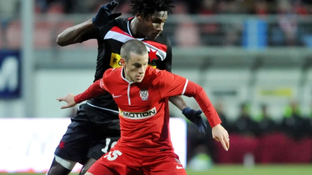 Utkání Zbrojovka Brno - Slavia