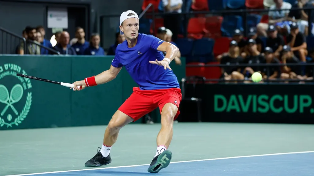Jiří Lehečka v Davis Cupu