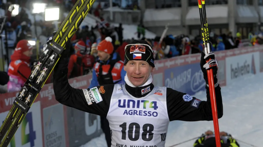 Vítězný Lukáš Bauer v Kuusamu