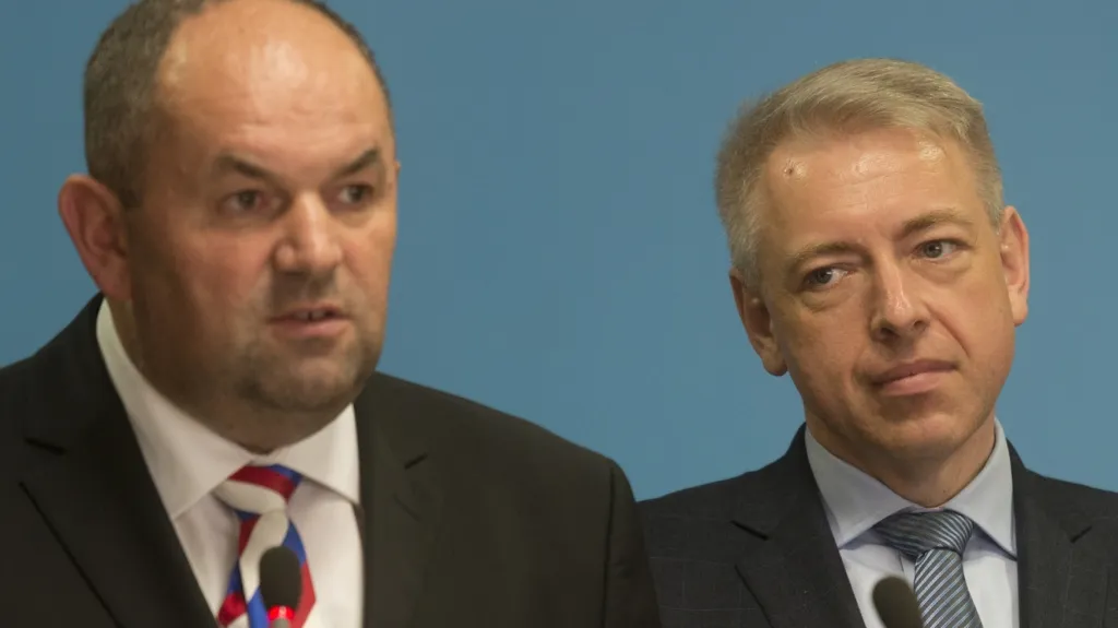 Miroslav Pelta a Milan Chovanec