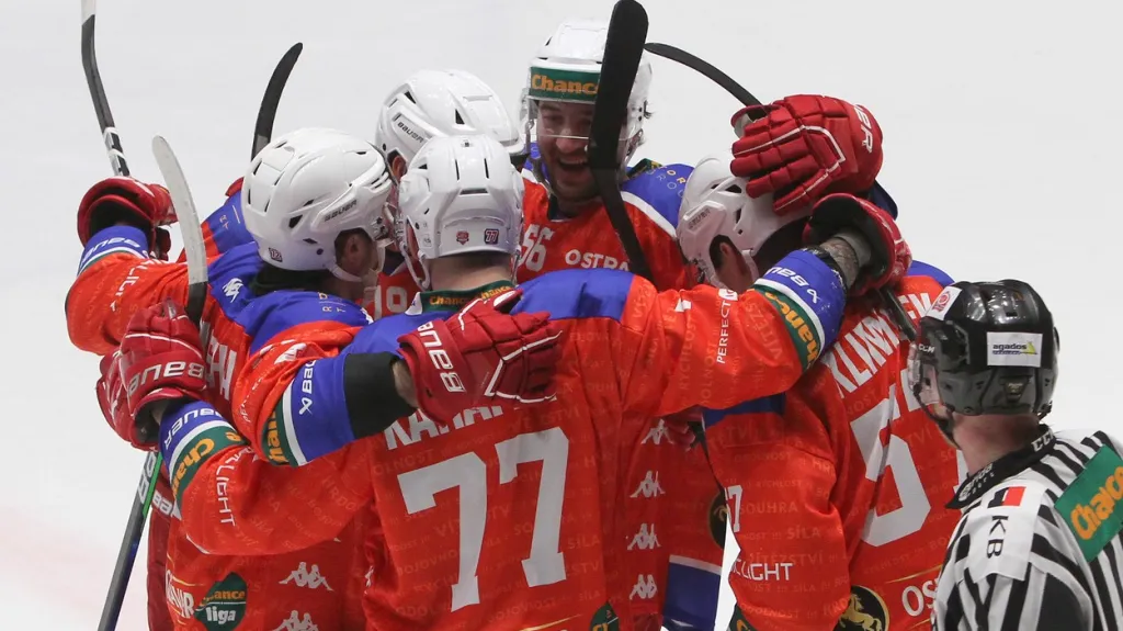 Radost hokejistů Poruby