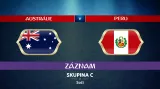 Záznam utkání Austrálie - Peru