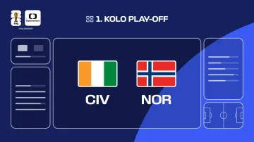 Pobřeží slonoviny – Norsko (live statistiky)