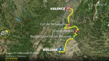 Představení 17. etapy Tour de France