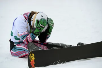 Ester Ledecká po vítězství na mistrovství světa