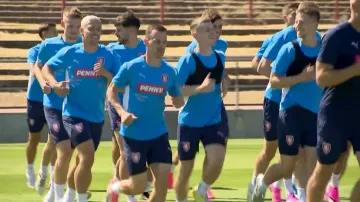 Fotbalová reprezentace se chystá na nedělní přípravný zápas s Kosovem