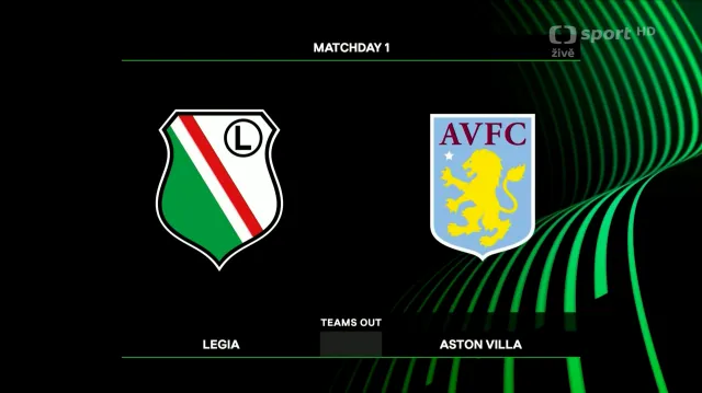 Sestřih utkání Legia Varšava – Aston Villa