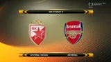 Sestřih utkání Crvena Zvezda - Arsenal